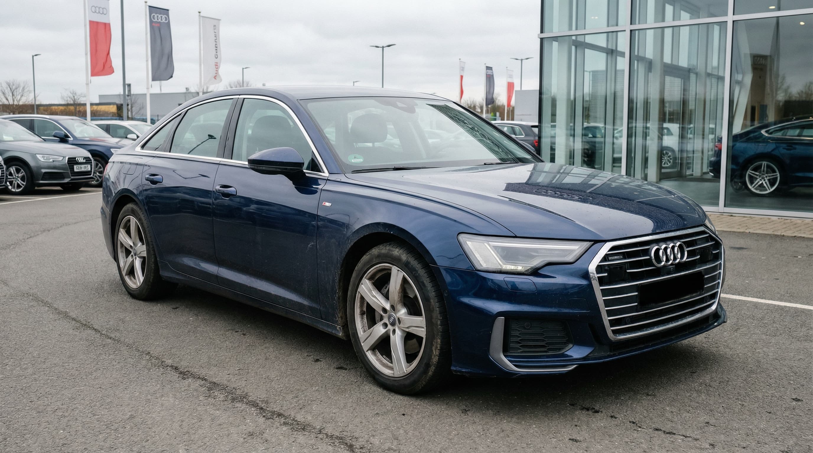 Audi A6 C8 2019 г. — реальное фото автомобиля
