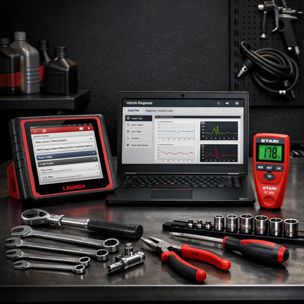 Профессиональное диагностическое оборудование Launch X431 и Etari