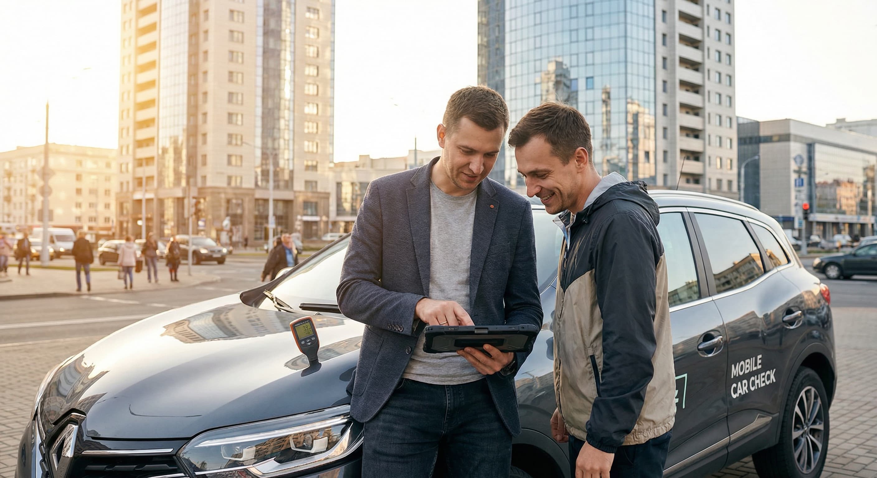 Эксперт на день — мобильный осмотр автомобилей в Минске с клиентом