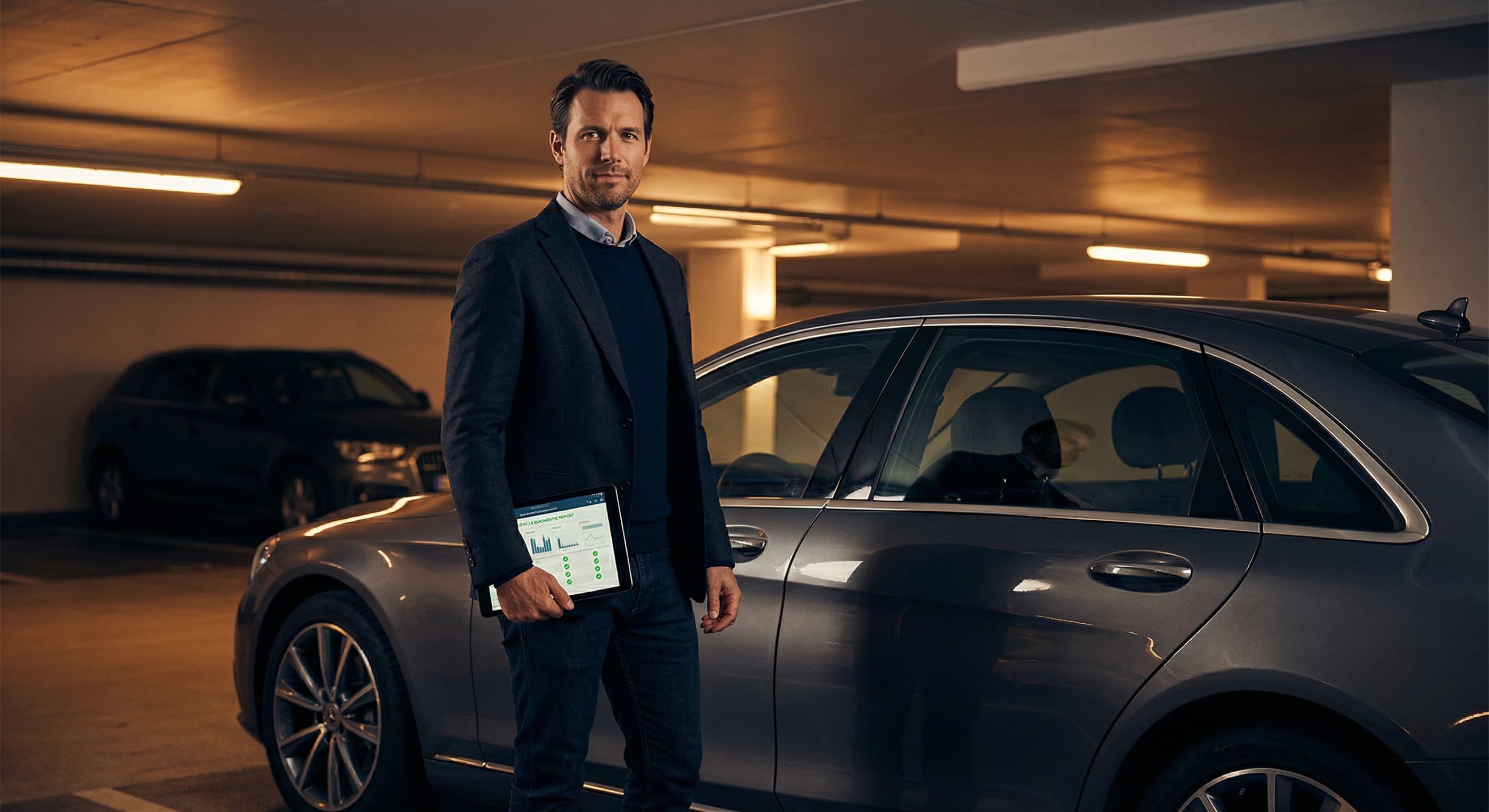 Цены на автоподбор в Минске — эксперт с диагностическим отчётом рядом с автомобилем